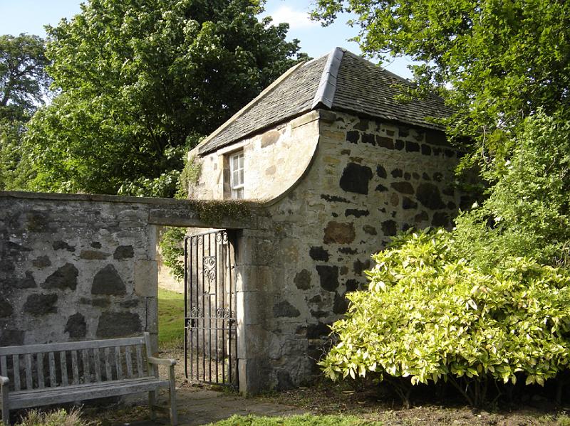 Br. Hastings's walled garden.jpg - Gate to Brother Hastings's walled garden.
